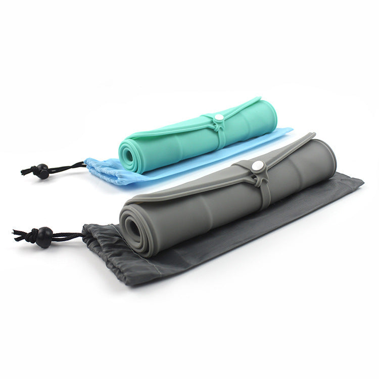 Silicone dog bowl for travel and outdoor use