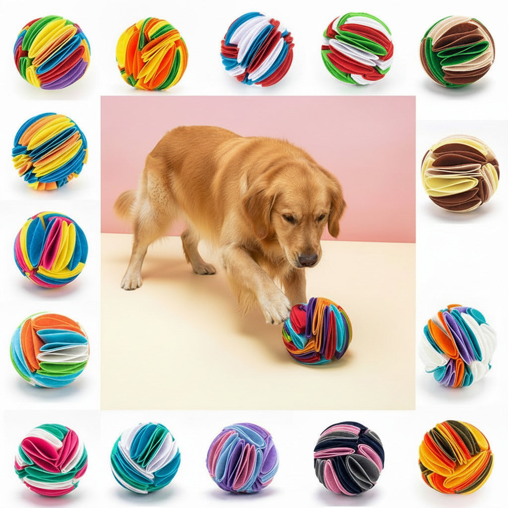 snuffle ball for dogs enrichment toy