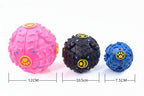 dog training chew toy with food dispensing feature