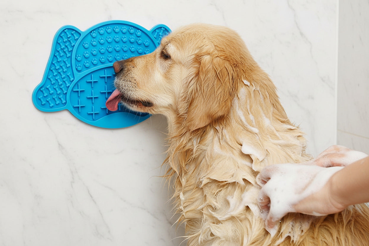 slow feeder lick mat for dogs and cats