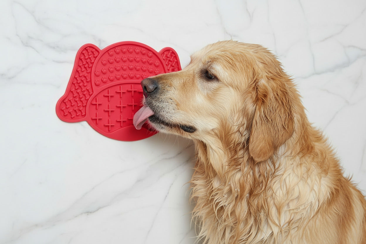 calming lick mat for bored dogs