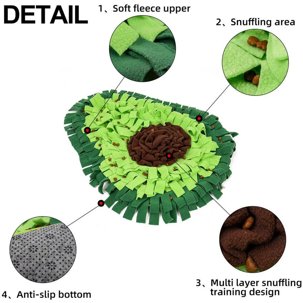 Interactive Snuffle Mat for Dogs – Mental Stimulation & Slow Feeding Toy
