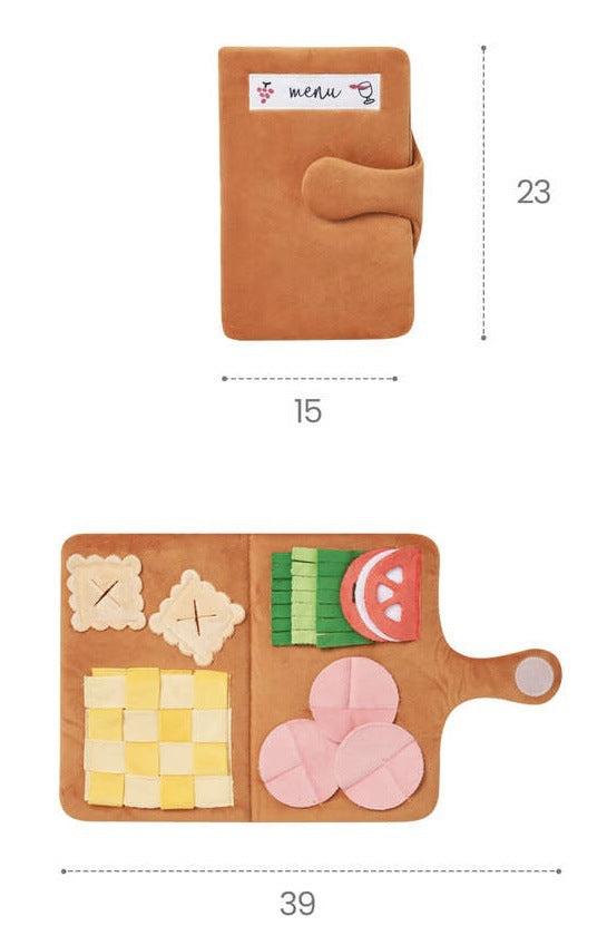 Interactive dog snuffle mat suitable for indoor enrichment play