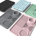 Silicone Dog Slow Feeder & Calming Lick Mat – Anxiety Relief & Digestion Support
