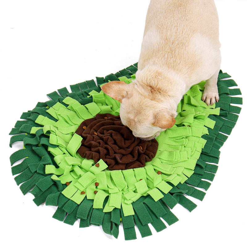 slow feeding snuffle mat for dogs