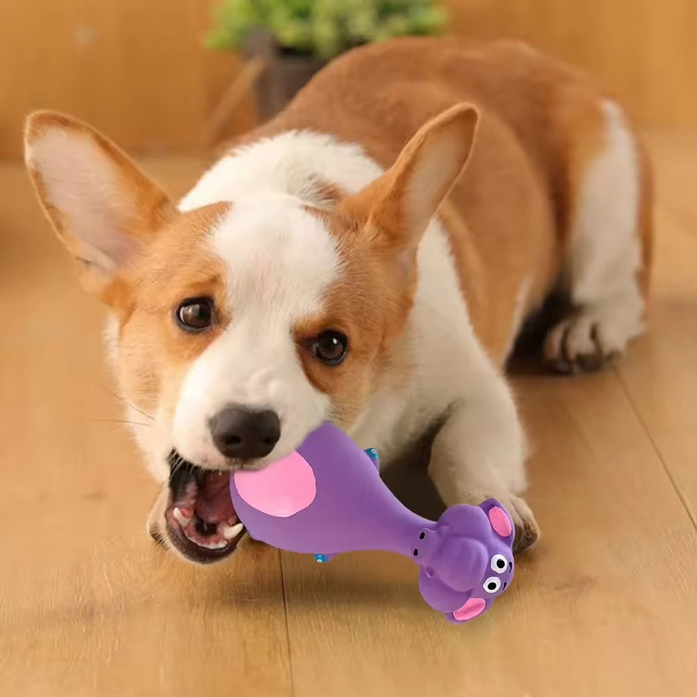 puppy teething latex dog chew toys