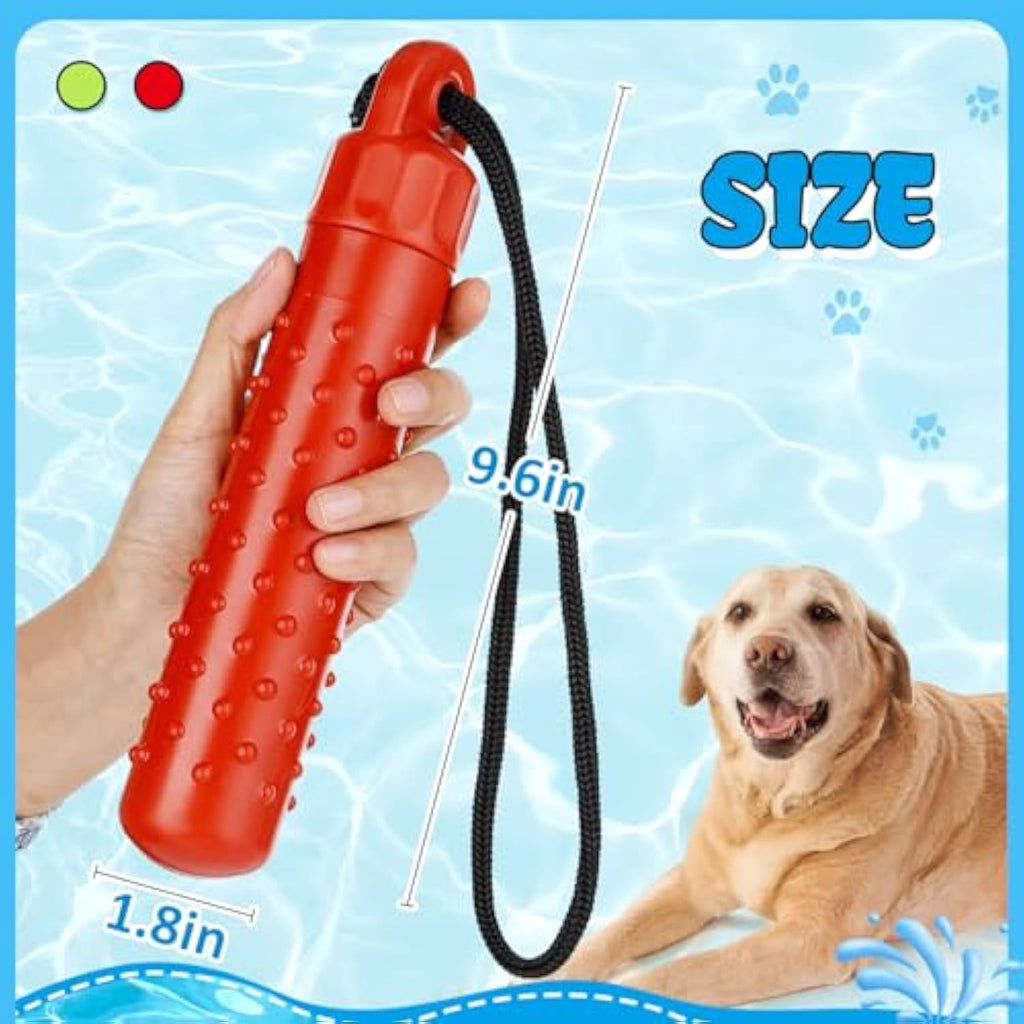 Floating dog training toy for fetch and exercise  inch