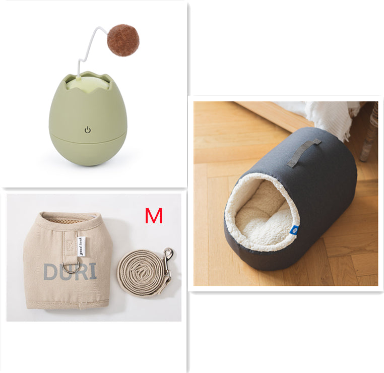Interactive Cat Toy for Bored Indoor Cats – Smart Motion Self Play Enrichment Toy