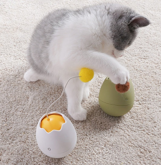 Smart motion cat toy for mental stimulation