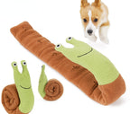 dog sniffing puzzle toy