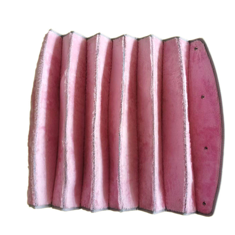 Cat tunnel toy shown on indoor carpet