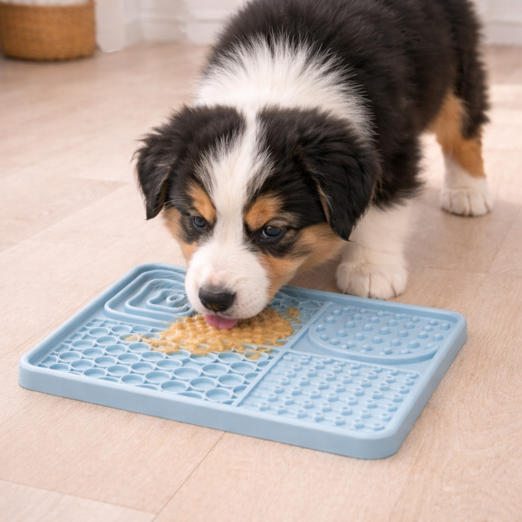 slow feeder enrichment mat for dogs