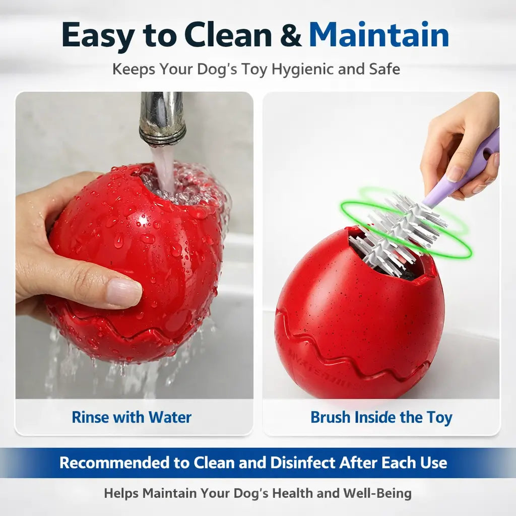 slow feeding interactive dog toy