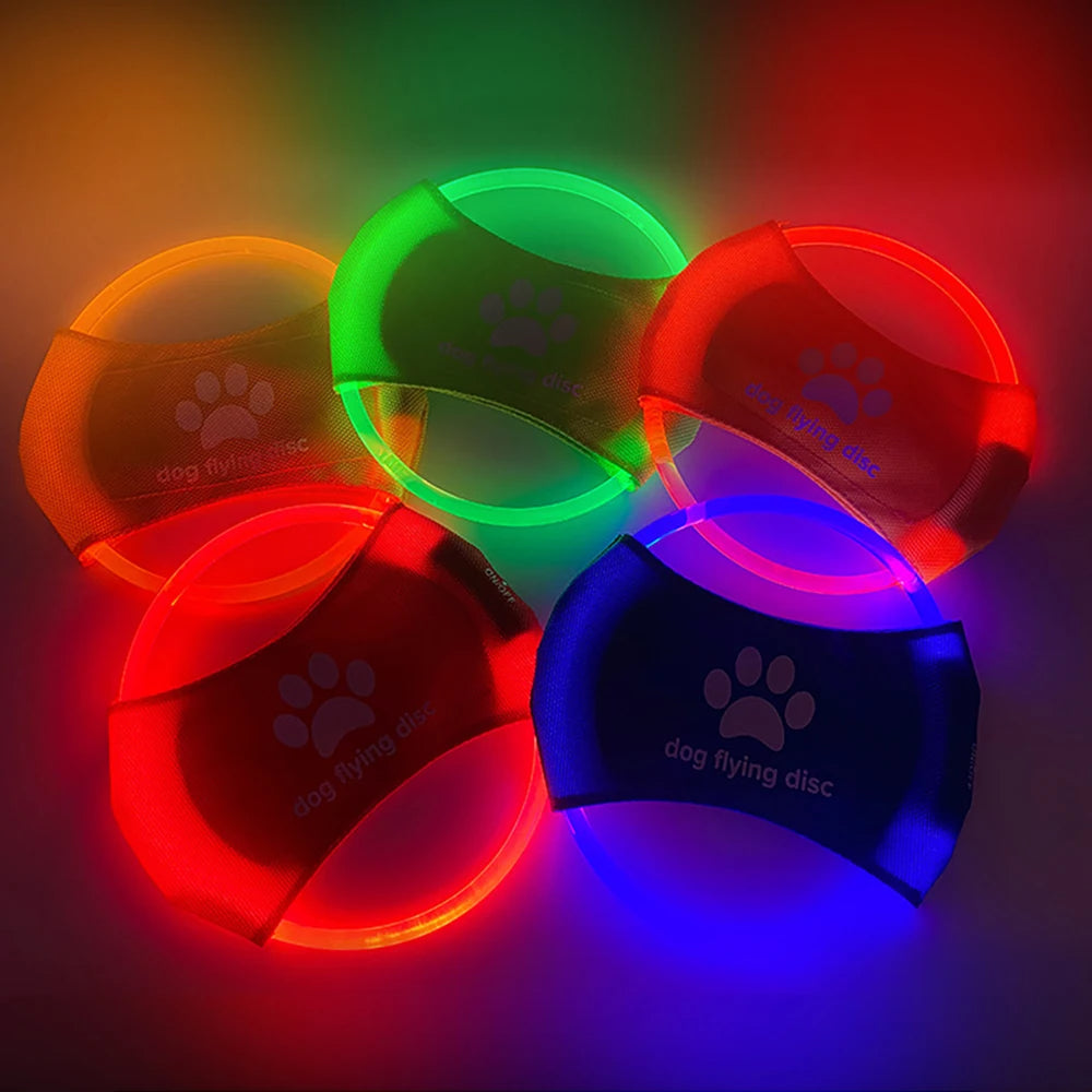rechargeable dog frisbee toy for exercise