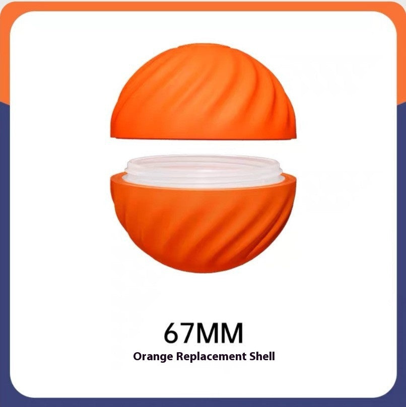Orange replacement shell labeled '67MM' on a white background