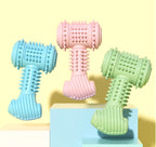 Flexible TPR dog chew toy material detail