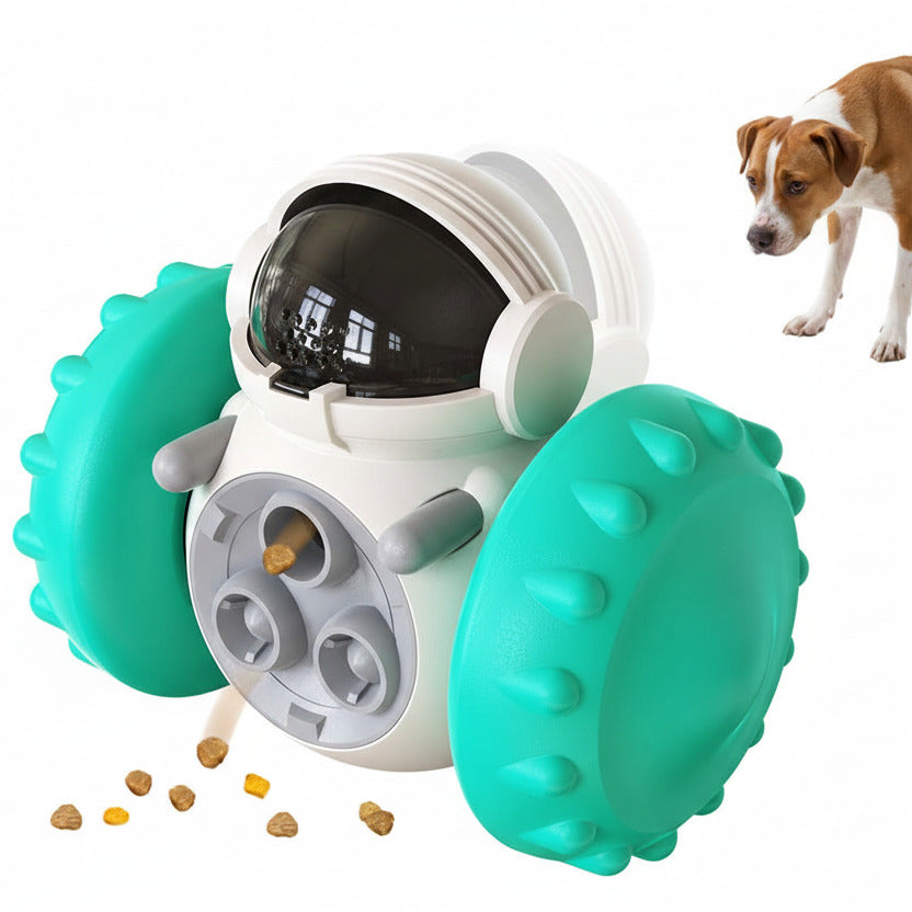 interactive slow feeder dog toy for mental stimulation