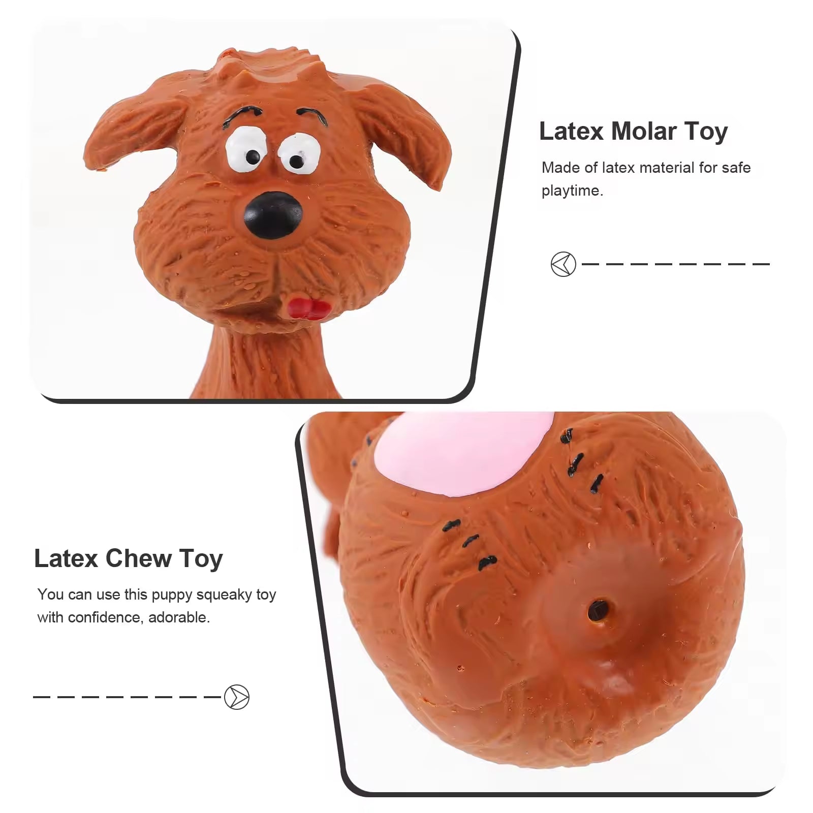 latex squeaky dog toys for small dogs
