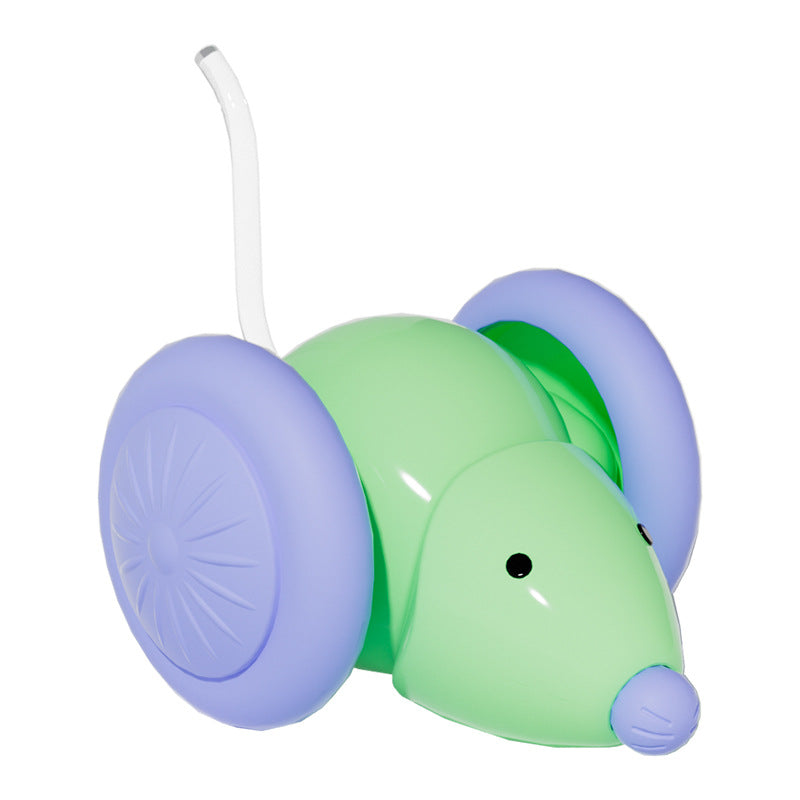 Interactive Electric Mouse Cat Toy – Automatic Smart Car with Obstacle Avoidance for Indoor Cats